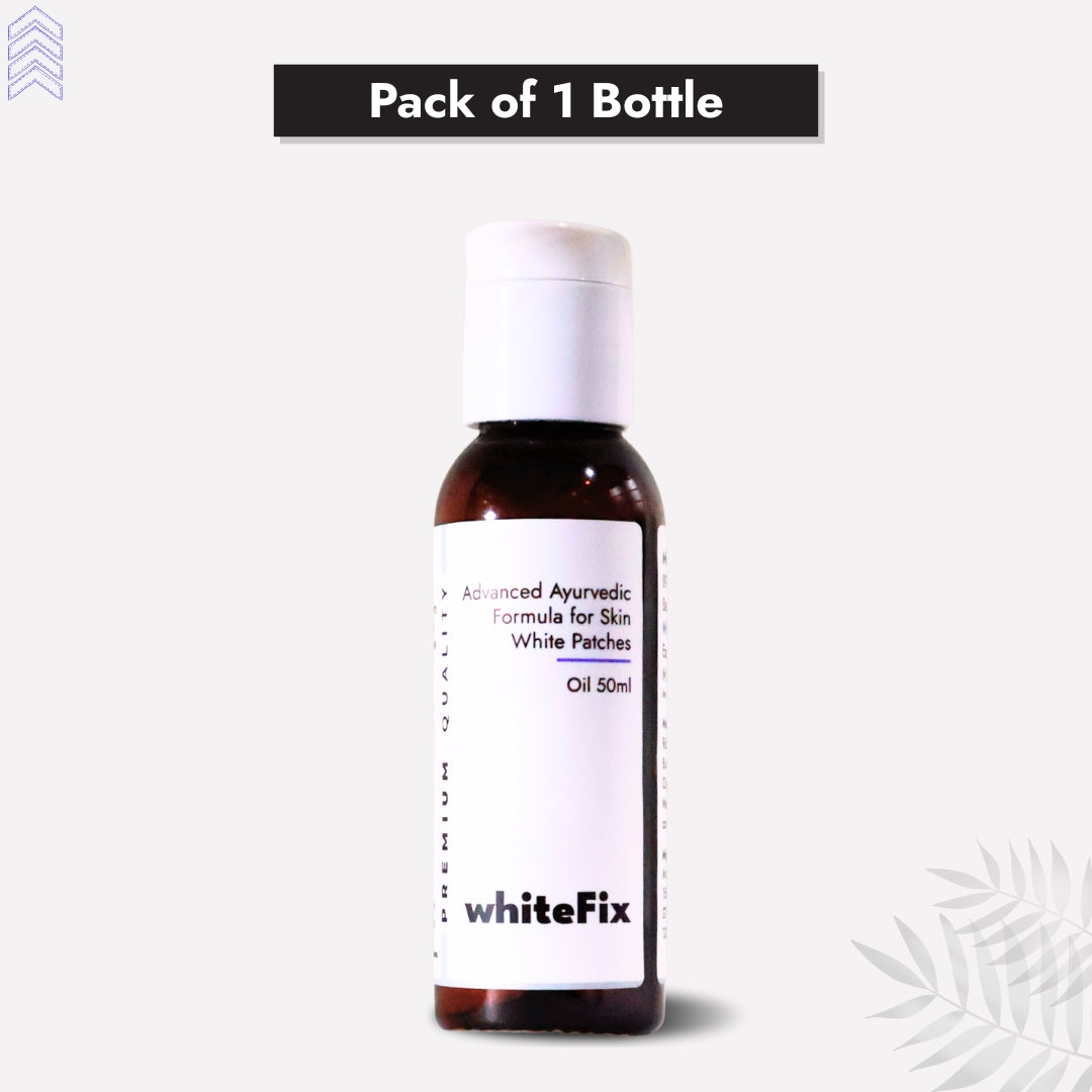 Ayurvedic Natural Oil for Skin White Patches (Vitiligo) - for Day Use