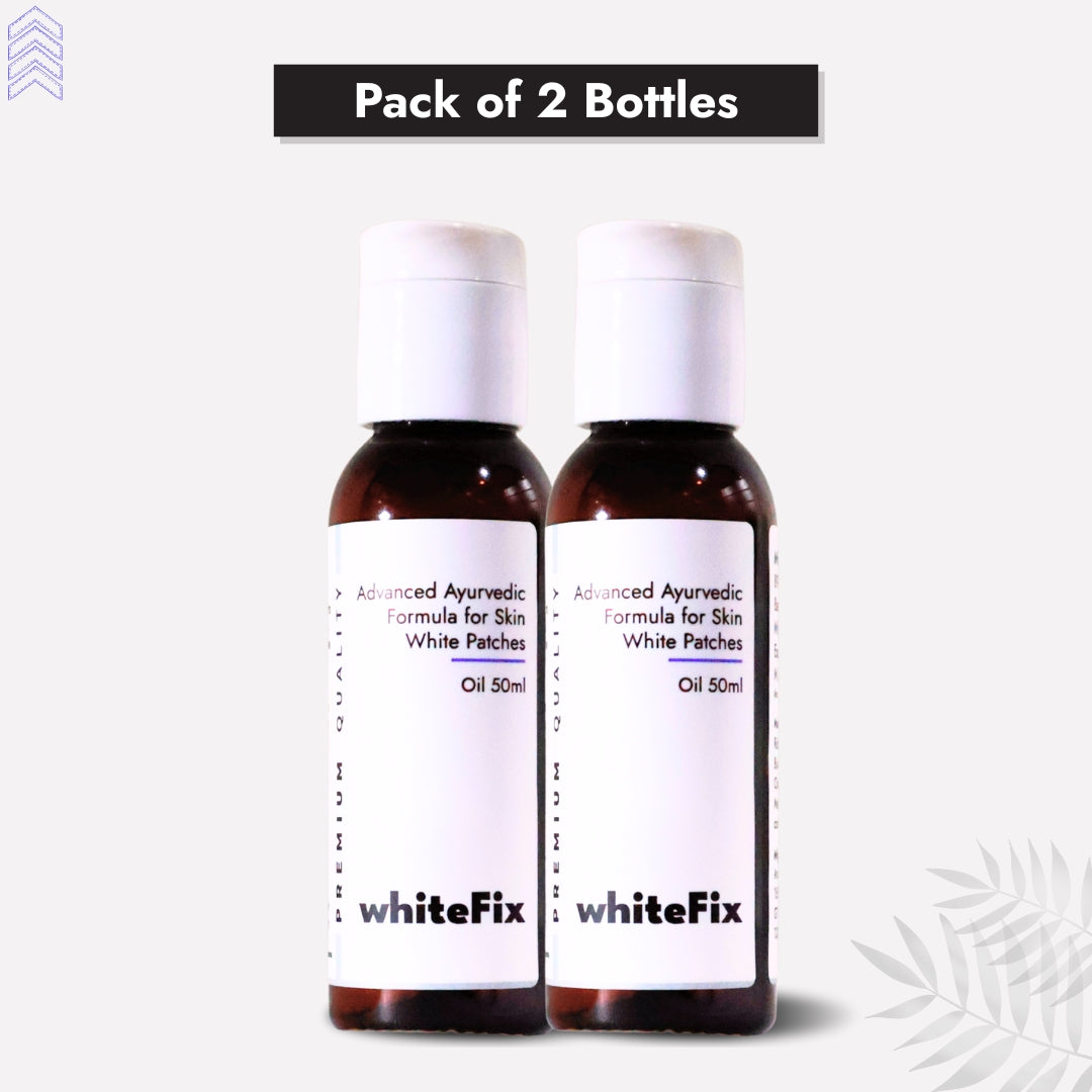 Ayurvedic Natural Oil for Skin White Patches (Vitiligo) - for Day Use