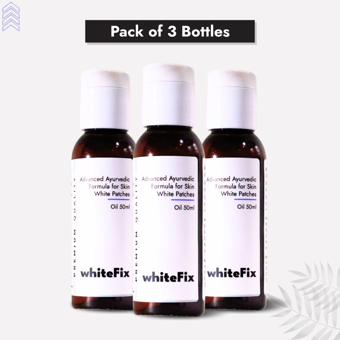 Ayurvedic Natural Oil for Skin White Patches (Vitiligo) - for Day Use